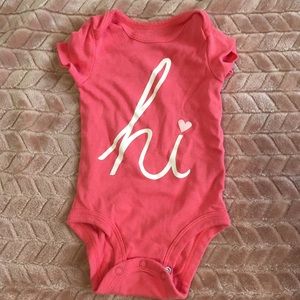 Baby Girl Short Sleeve 3 month Onesie